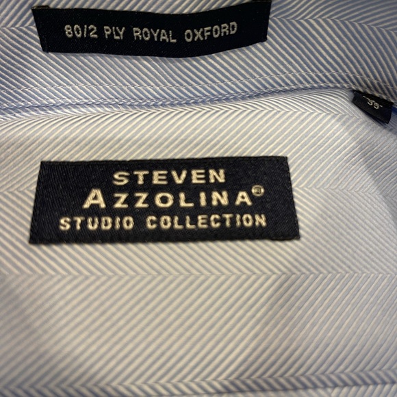 Italian Steven Azzolina Dress Shirt - Picture 2 of 4
